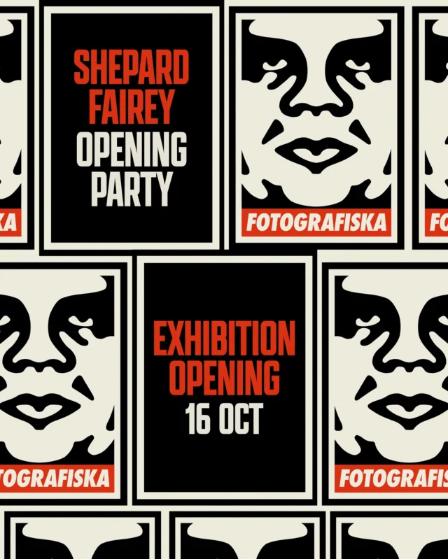 I’m excited that Photo Synthesis opens this Thursday, October 16 at @fotografiska.berlin. If you’re in the area, please come by for the opening night events, all details below. Thanks as always for the support! -S

Get ready to celebrate art, rebellion, and fearless creativity on 16 October at the opening party of “Photo Synthesis” by Shepard Fairey, one of the world’s most iconic street artists.

Here’s what’s happening: 🎤 Artist Talk: Shepard Fairey in conversation with Sven Fortmann, editor-in-chief at Lodown Magazine, on the past, present, and future of street art. From city walls to global galleries, discover how street art shapes culture, challenges authority, and inspires communities.

🎵 Live Music & DJs: Berlin punk duo CAVA kick off the night, followed by a live DJ set by Shepard Fairey at Bar Verōnika, with Stimulus taking over at midnight for a late-night set.

✨ Shepard Fairey’s exhibition stays open late until 1:30, while all other exhibitions close at 23:00. Experience the art, feel the energy, and dance through the night.

🎟️ Limited spots available, secure your ticket via @fotografiska.berlin